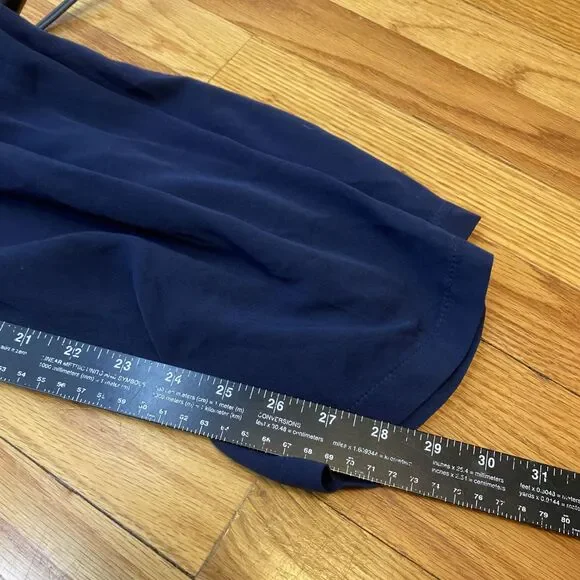 M Made In Italy Woven Pants women's L 29x29 Blue‎ NWT Anthropologie - Picture 12 of 12